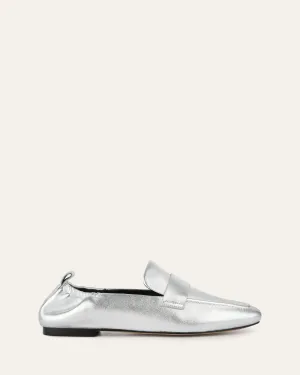 BOWEN LOAFERS SILBER LEDER