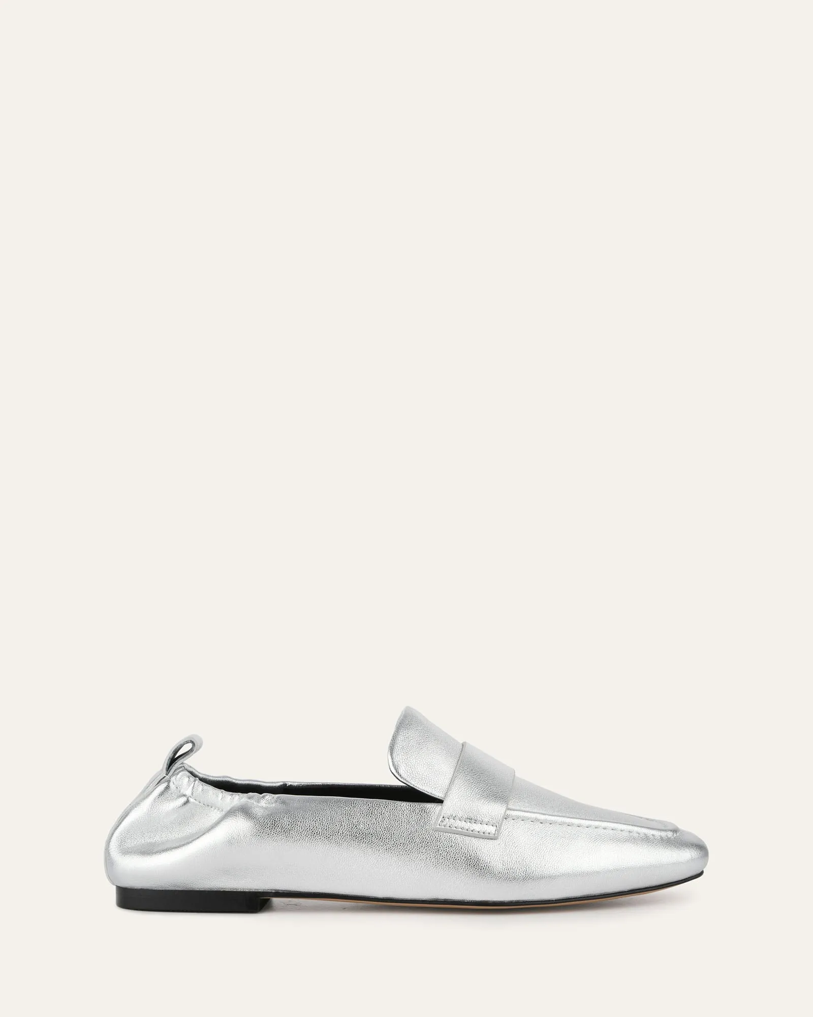 BOWEN LOAFERS SILBER LEDER