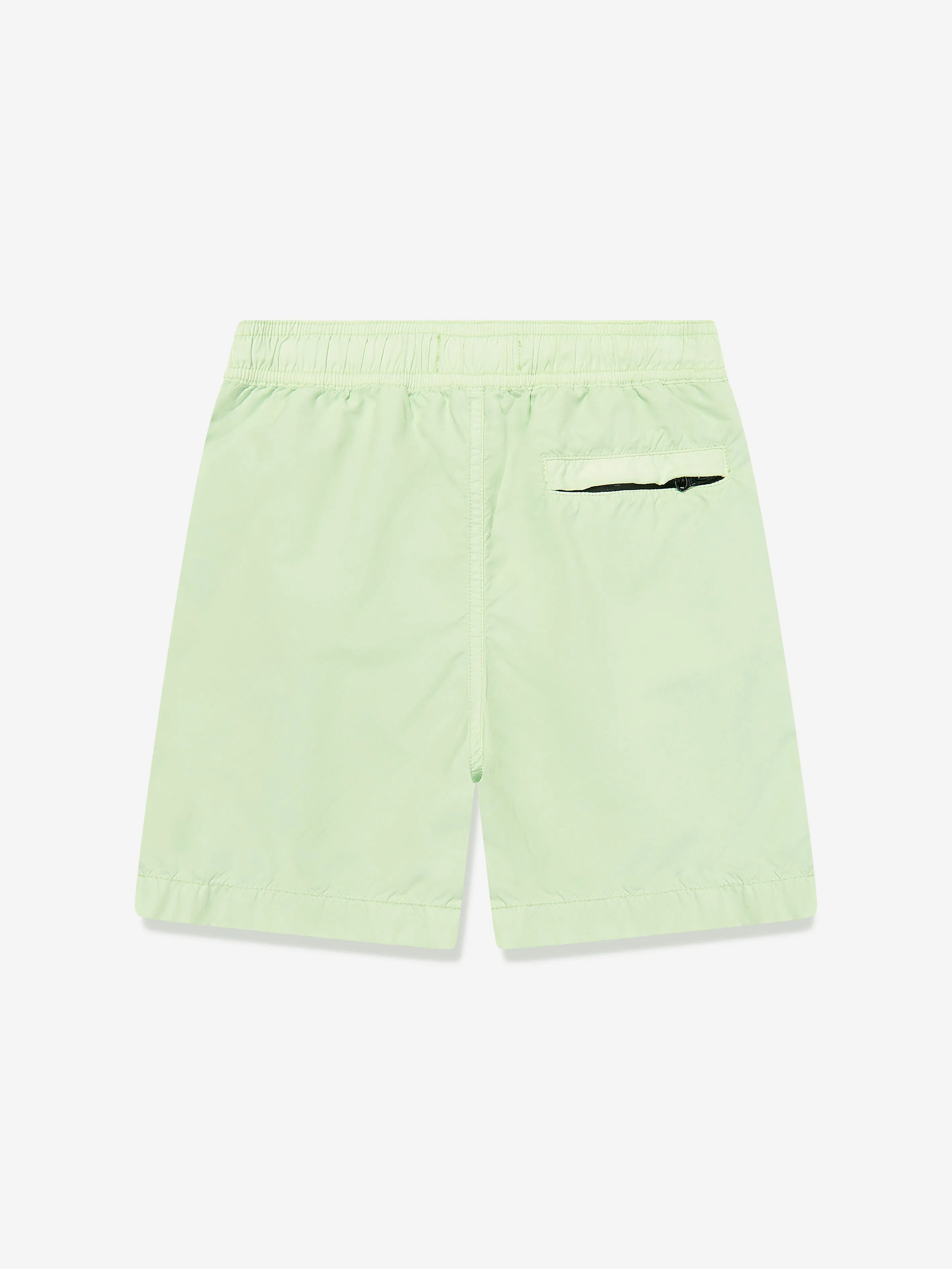Boys Compass Logo Badeshorts in Grün