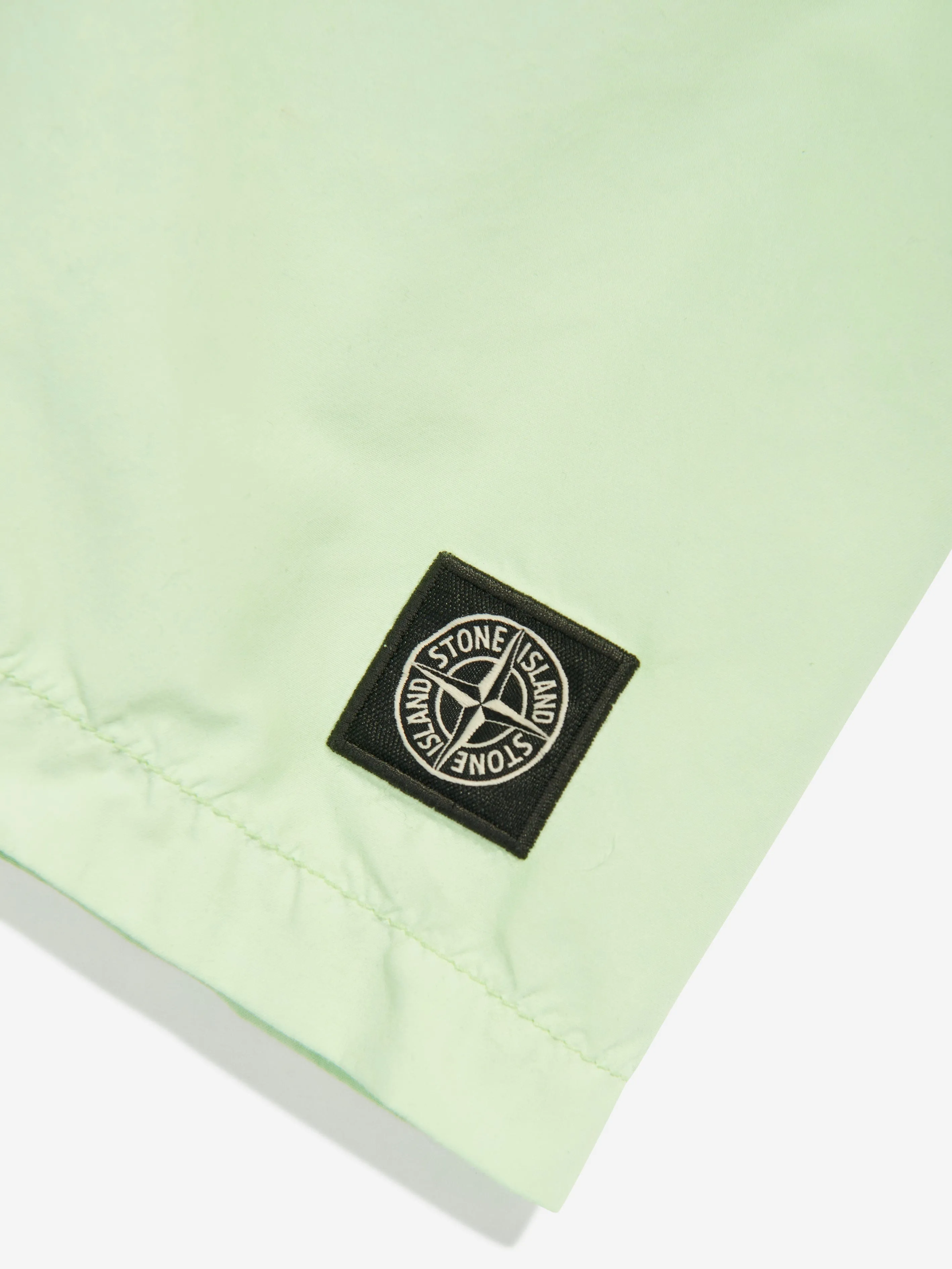 Boys Compass Logo Badeshorts in Grün