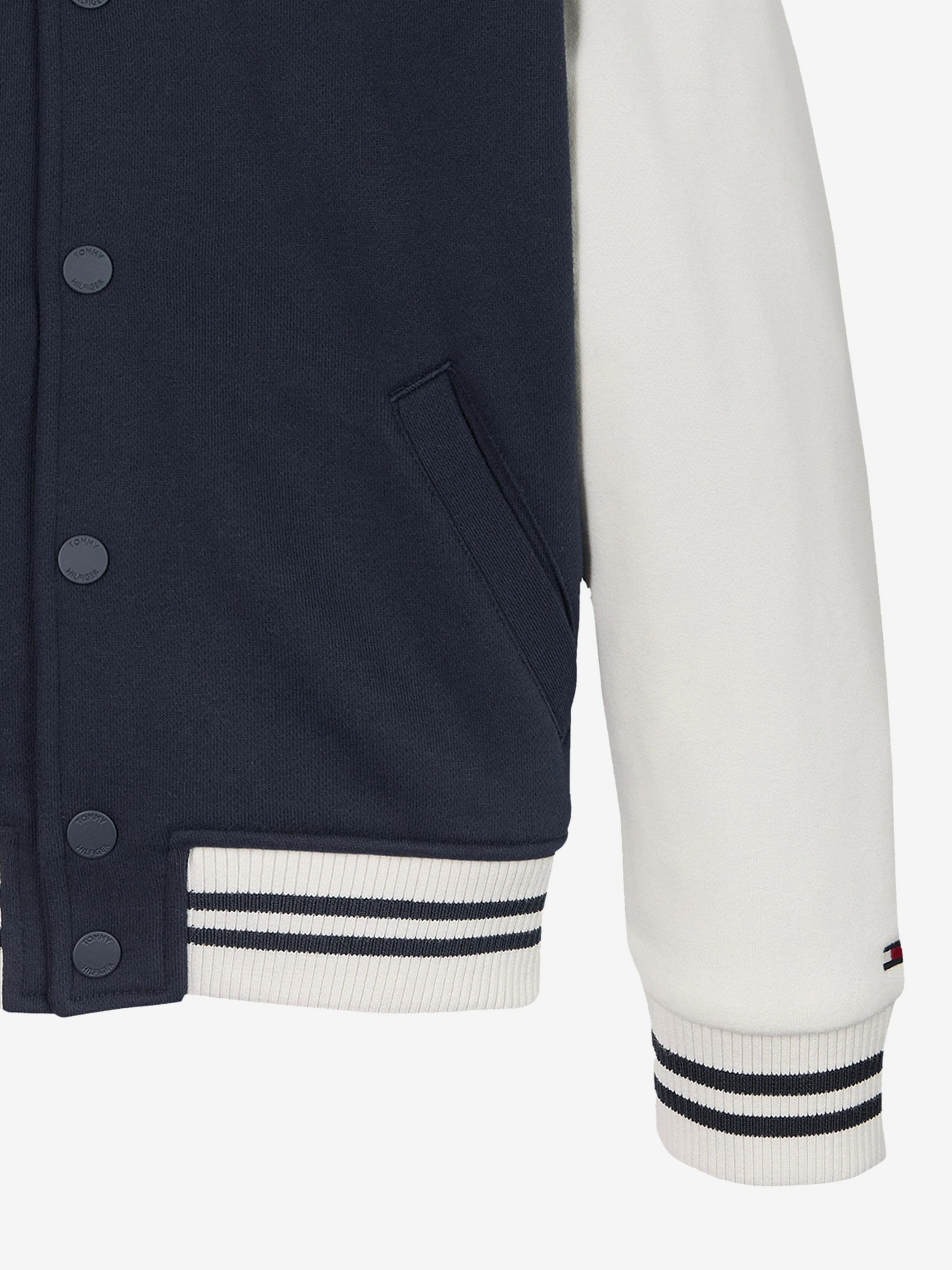 Jungen Mini Corp Logo Bomberjacke in Marineblau
