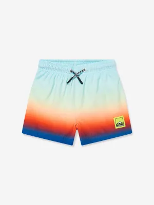 Jungen Niko Fade Schwimmshorts in Blau (UPF50 )
