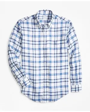 Brooks Brothers Herren Regent Regular-Fit Sporthemd Weiß Brooks Brothers