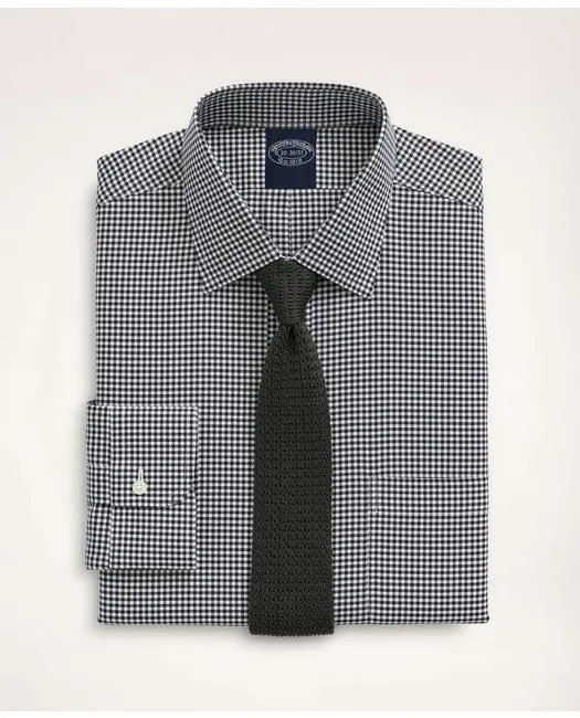 Brooks Brothers Herren Stretch Big & Tall Hemd Schwarz Brooks Brothers