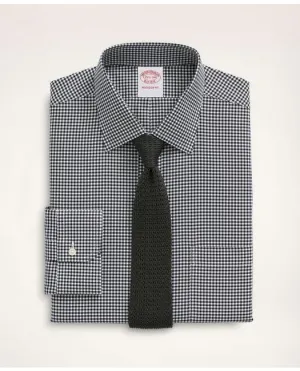 Brooks Brothers Herren Stretch Madison Relaxed-Fit Hemd Schwarz Brooks Brothers
