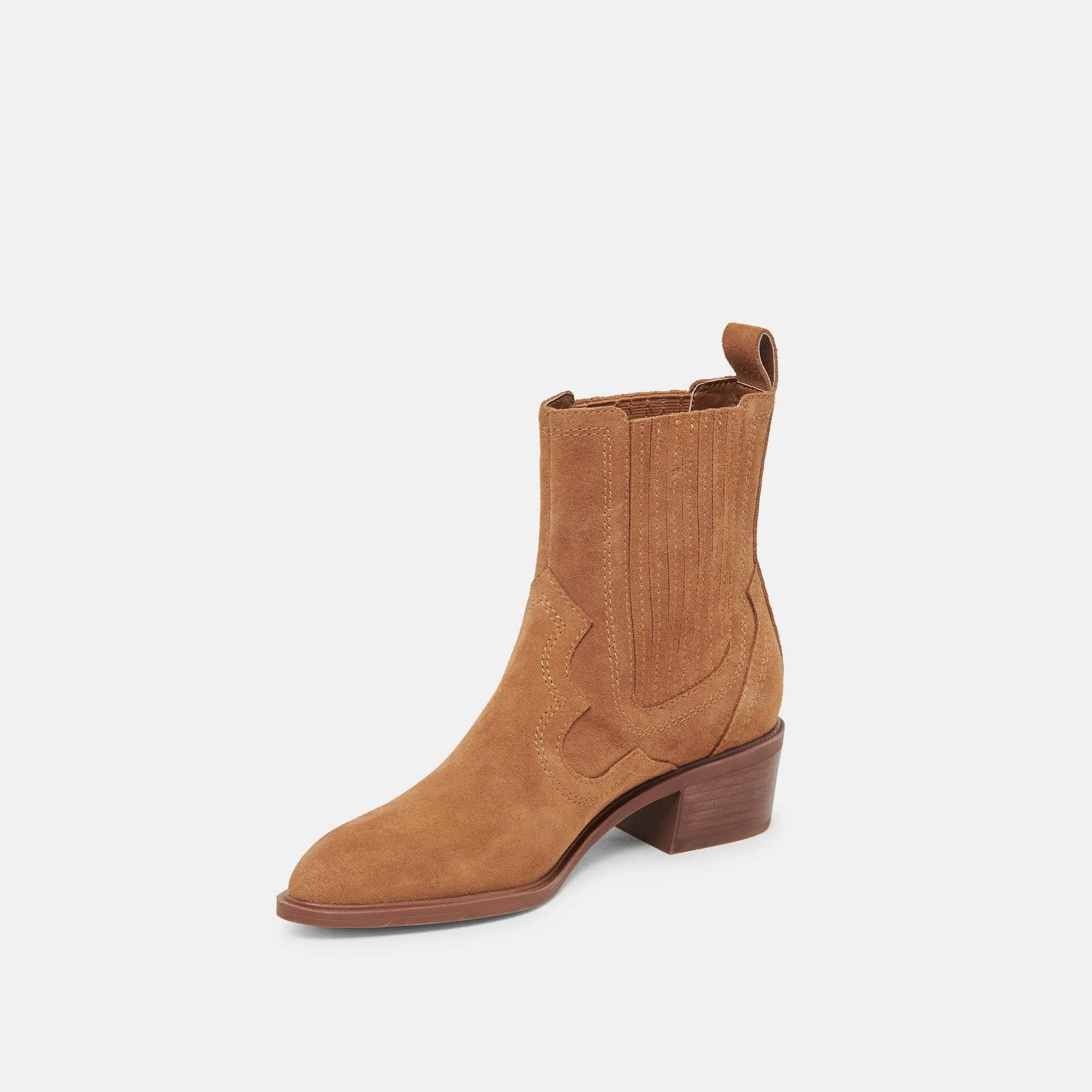 BRYLEE H2O STIEFELETTEN BRAUN WILDLEDER