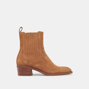 BRYLEE H2O STIEFELETTEN BRAUN WILDLEDER