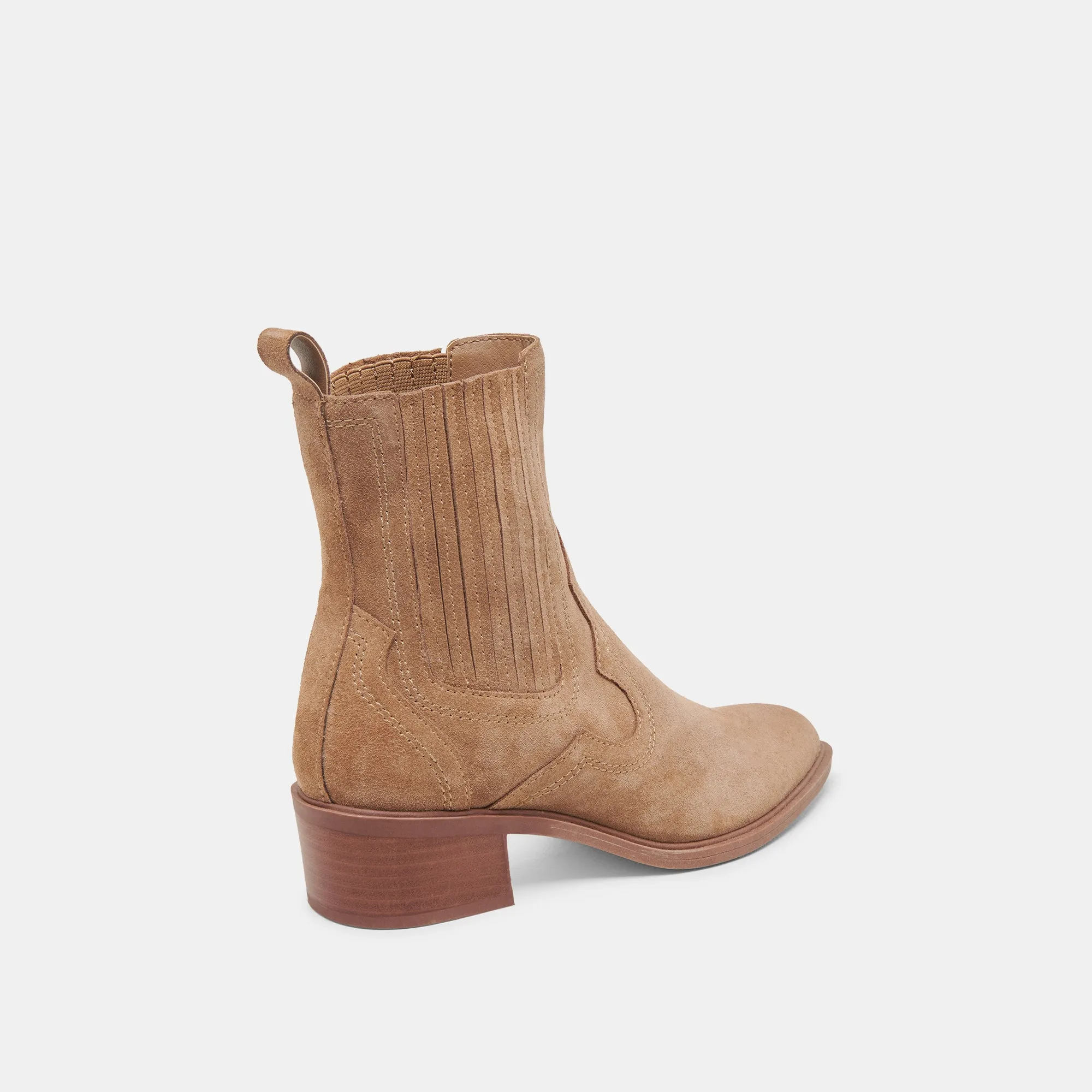 BRYLEE H2O WEITE BOOTIES IN PILZ-WILDLEDER
