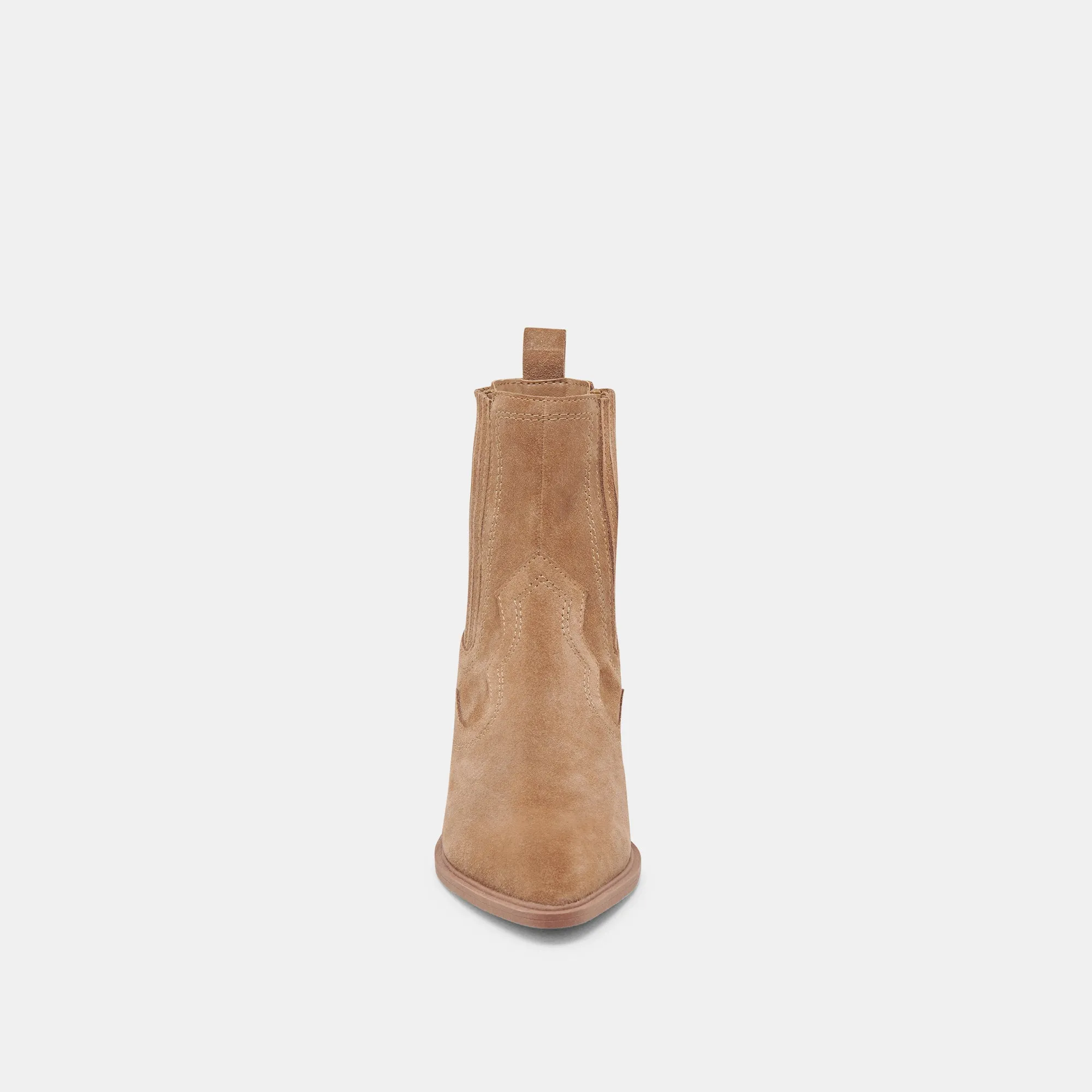BRYLEE H2O WEITE BOOTIES IN PILZ-WILDLEDER