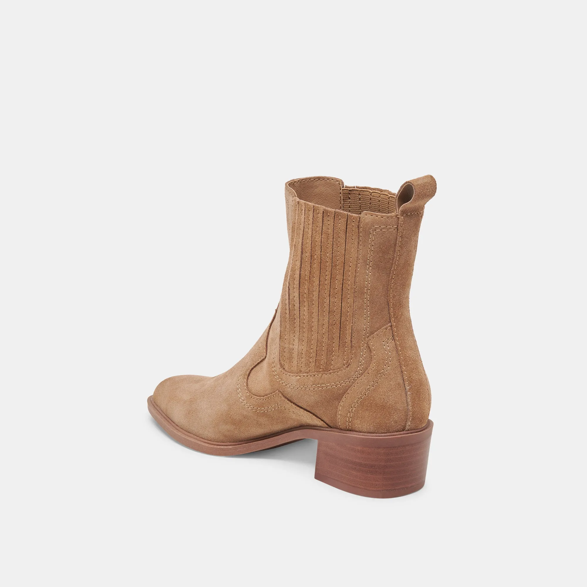 BRYLEE H2O WEITE BOOTIES IN PILZ-WILDLEDER