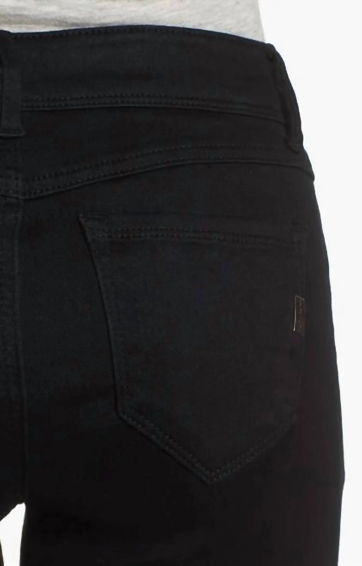 Butter Stretch Knöchel-Leggings in Schwarz