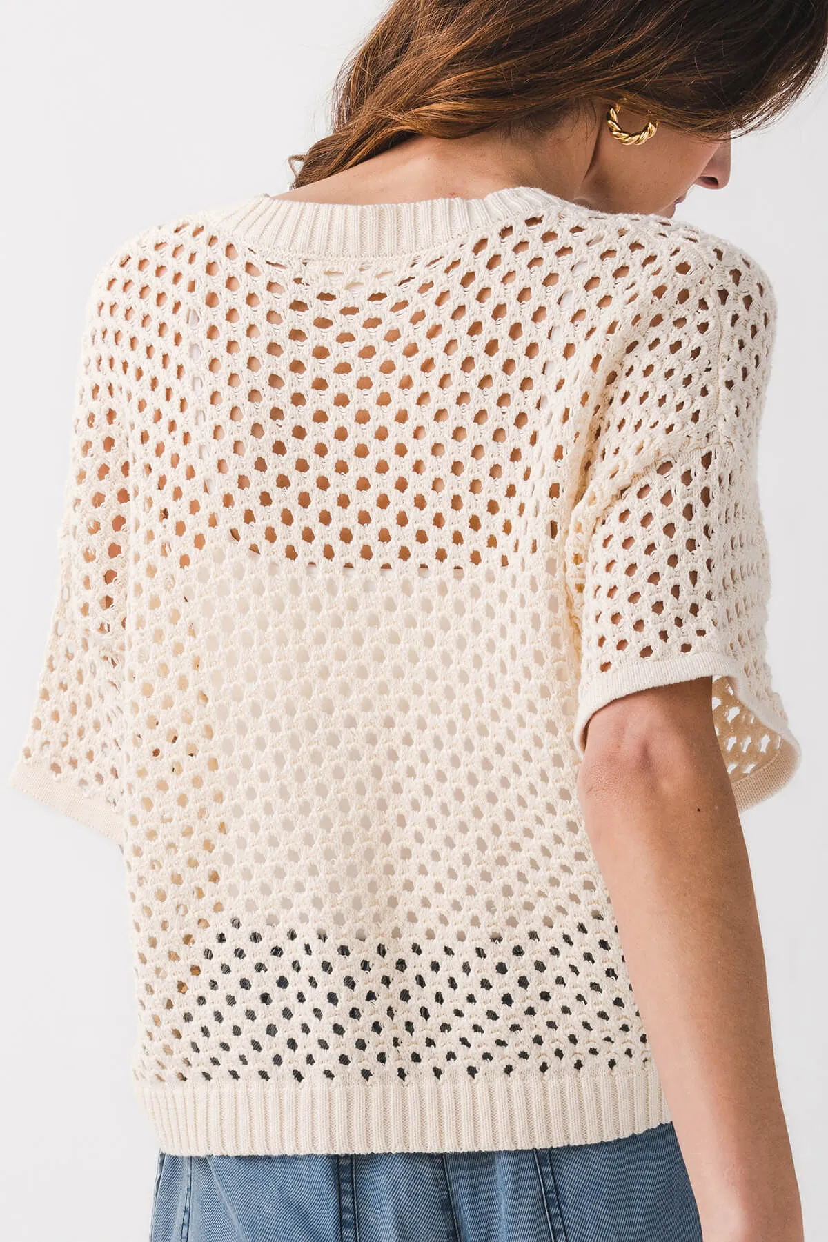 By Together Reid Offener Strickcardigan