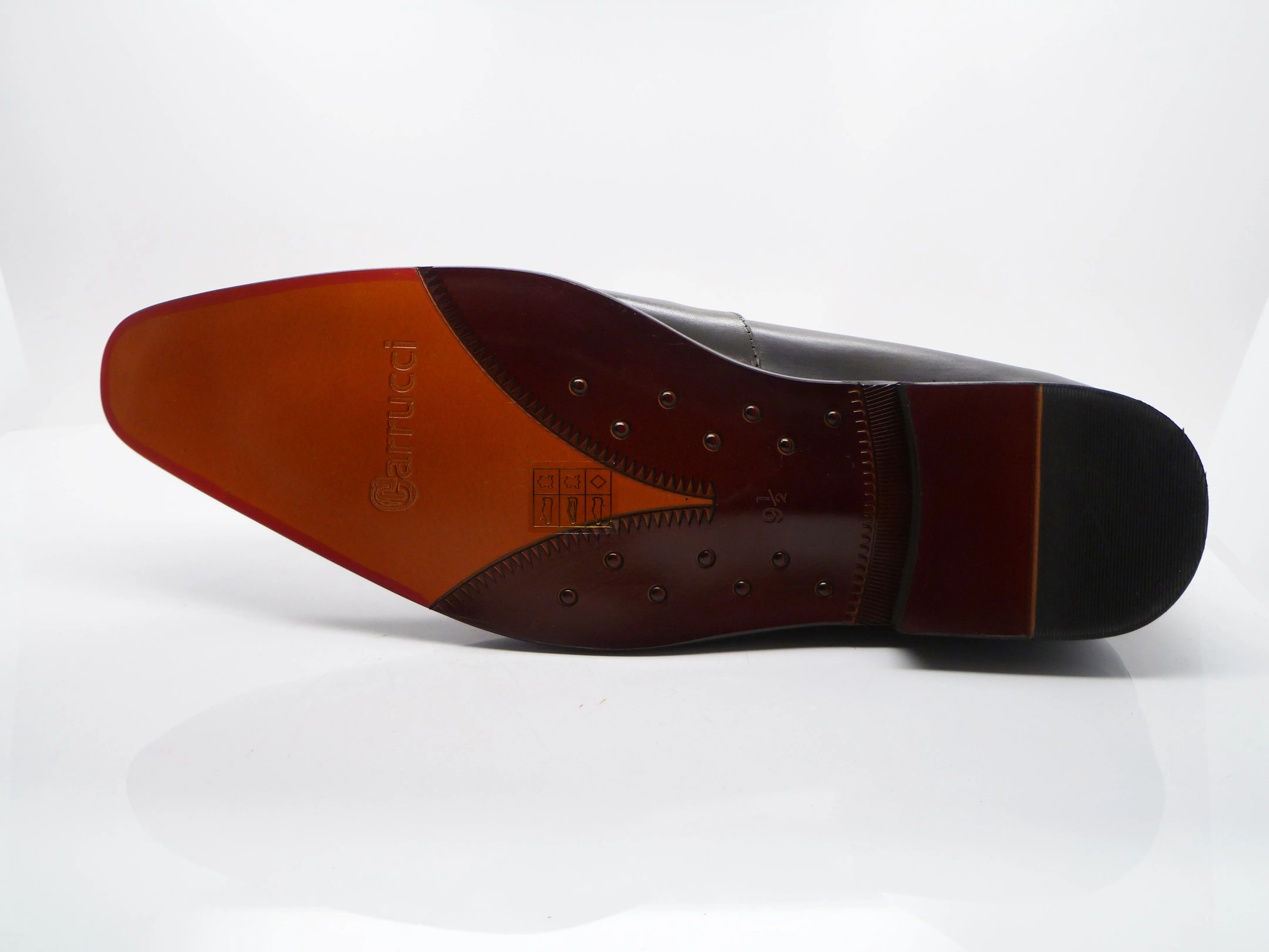 Kalbsleder-Penny-Loafer im Slip-On-Design in Olive