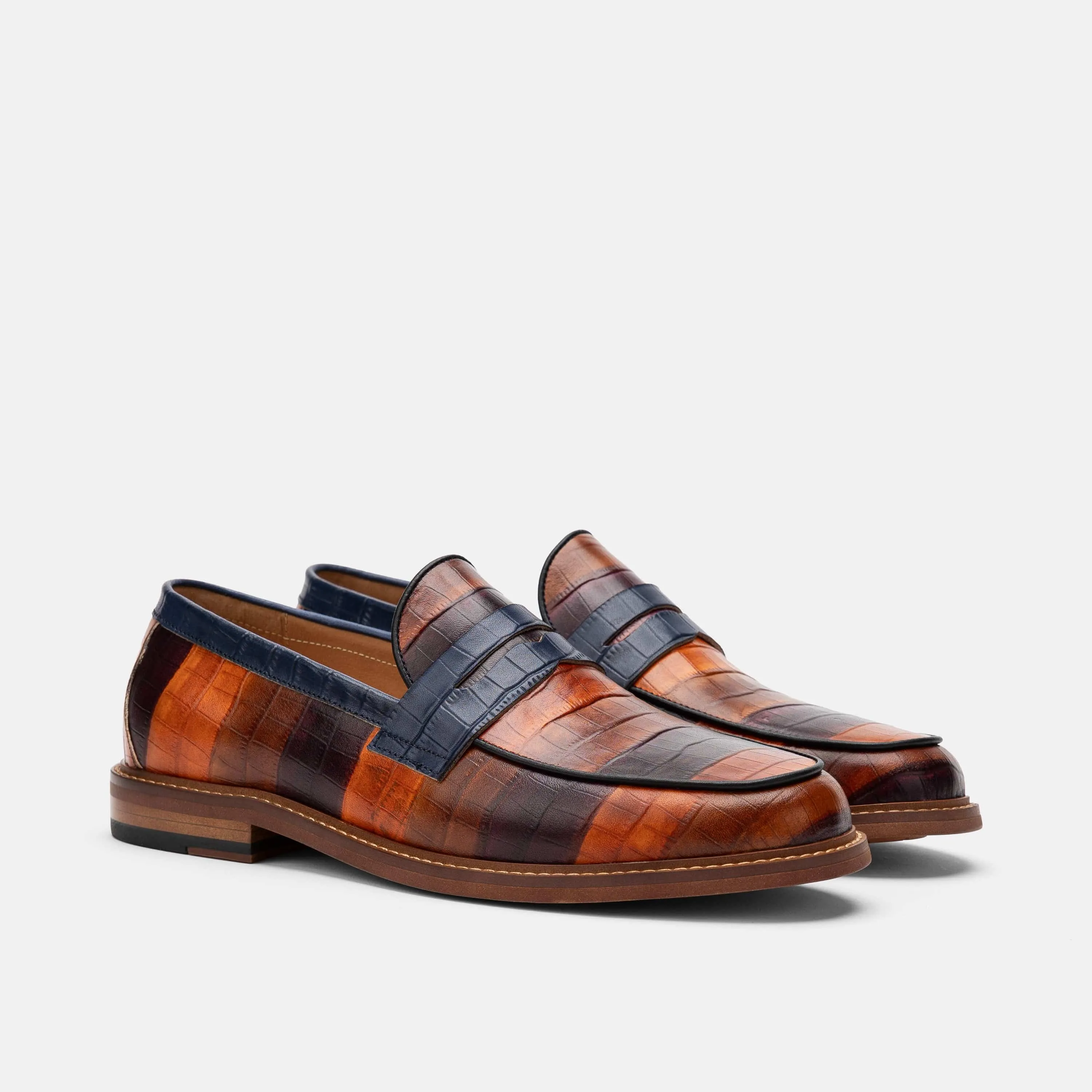 Calum Badlands Leder-Penny-Loafer