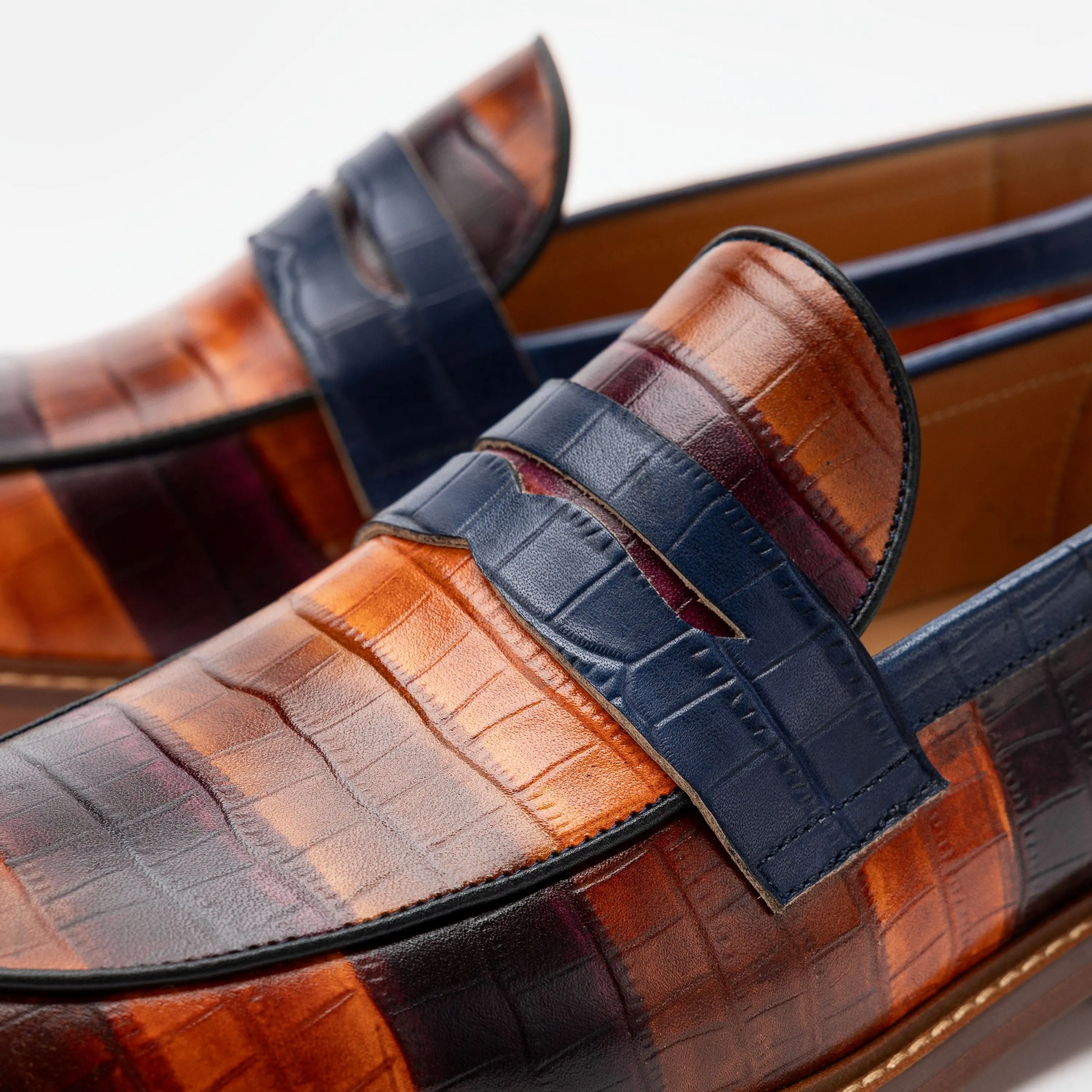 Calum Badlands Leder-Penny-Loafer