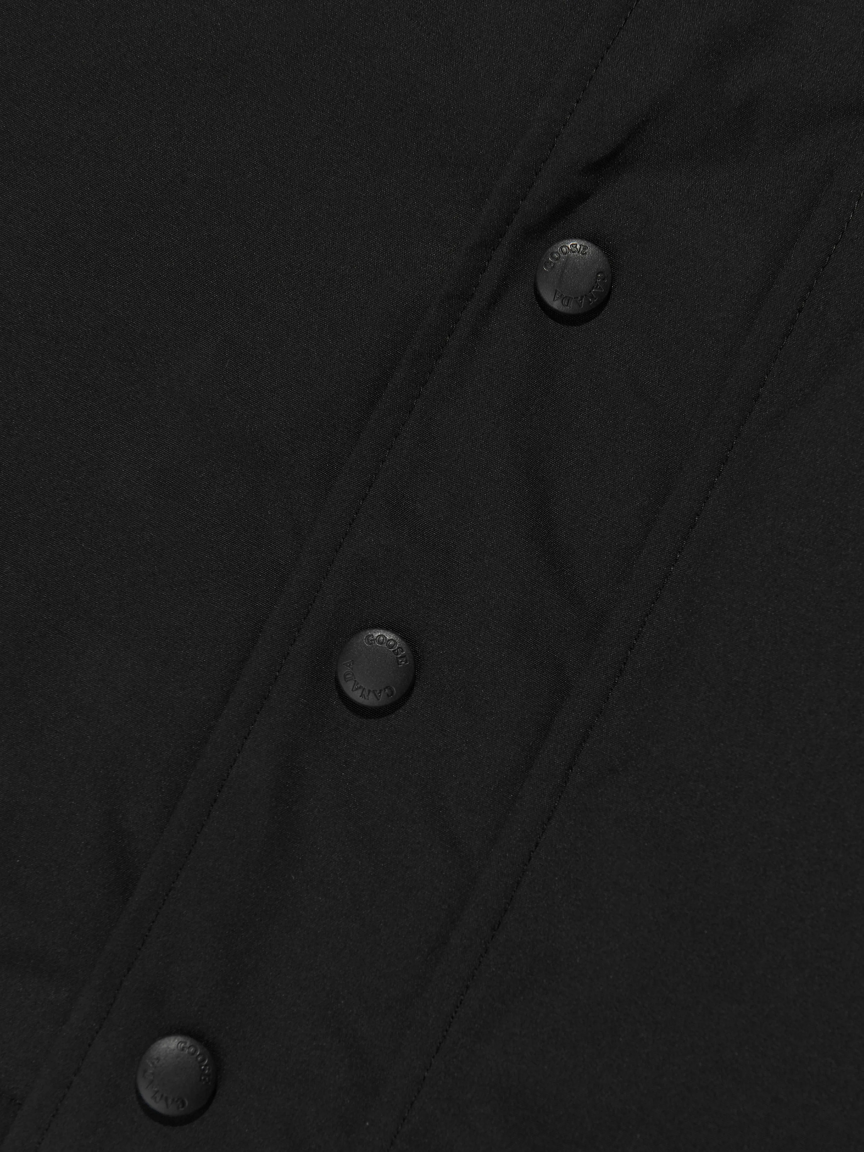 Canada Goose Kids Logan Parka in Schwarz
