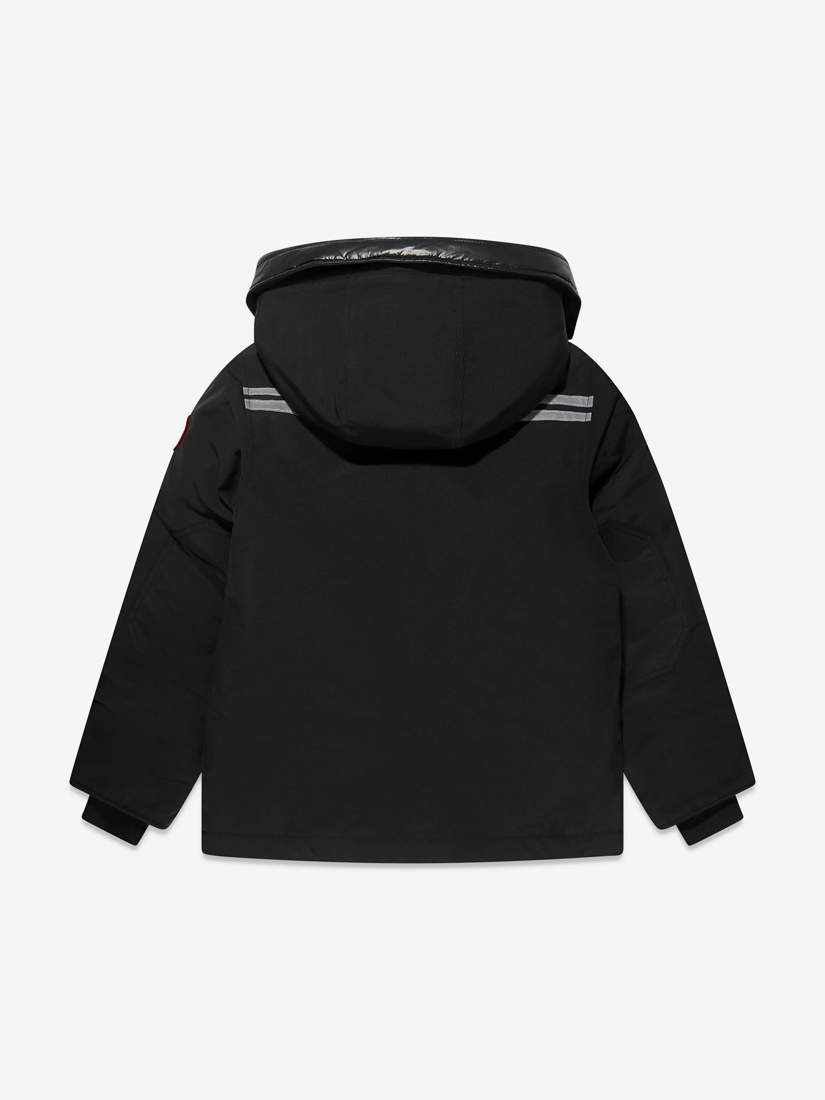 Canada Goose Kids Logan Parka in Schwarz