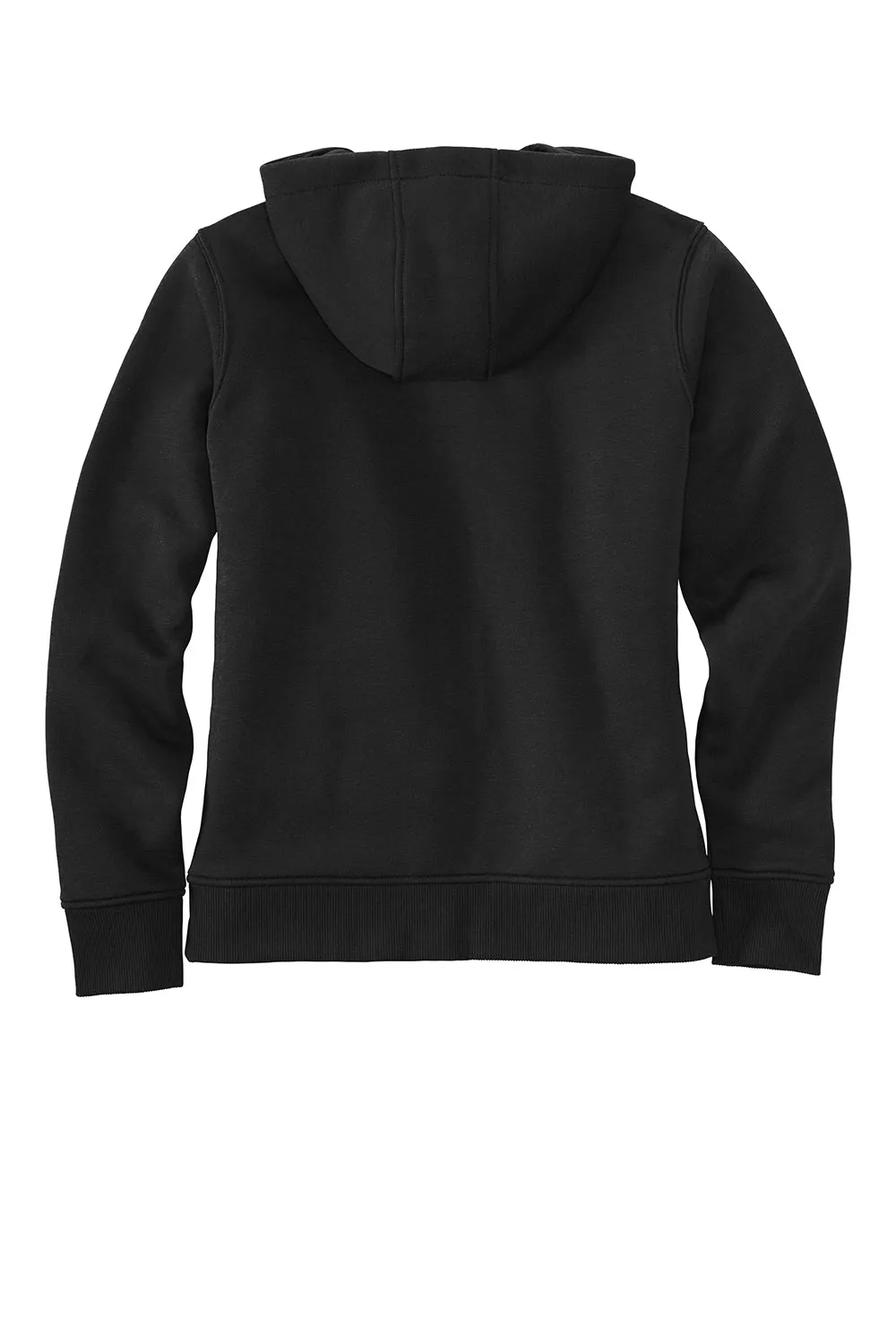 Carhartt Damen Clarksburg Kapuzenpullover mit Reißverschluss und Taschen - Schwarz