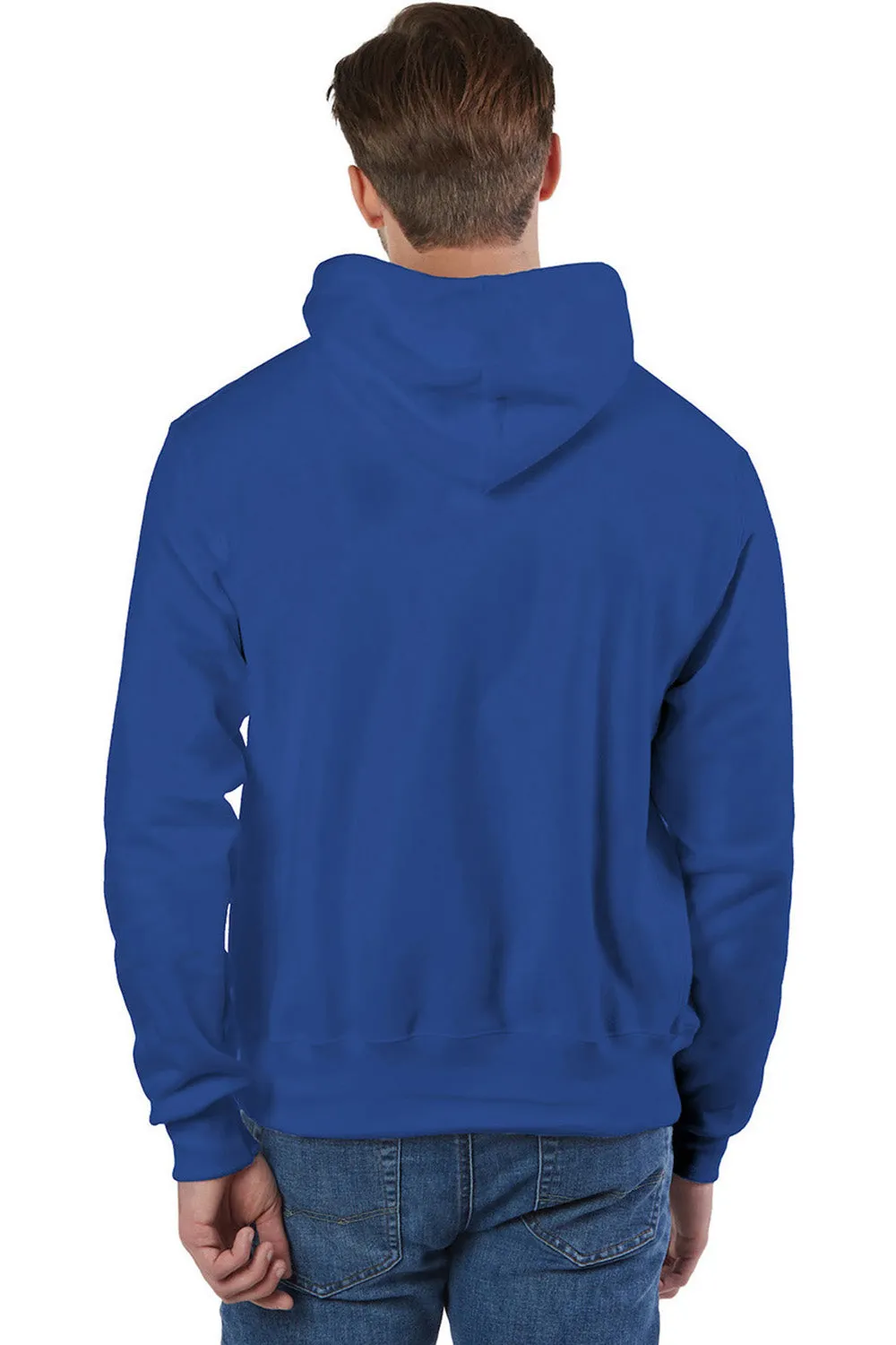 Champion Herren Kapuzenpullover mit schrumpffester Qualität und Kangaroo-Tasche - Sportliches Königsblau