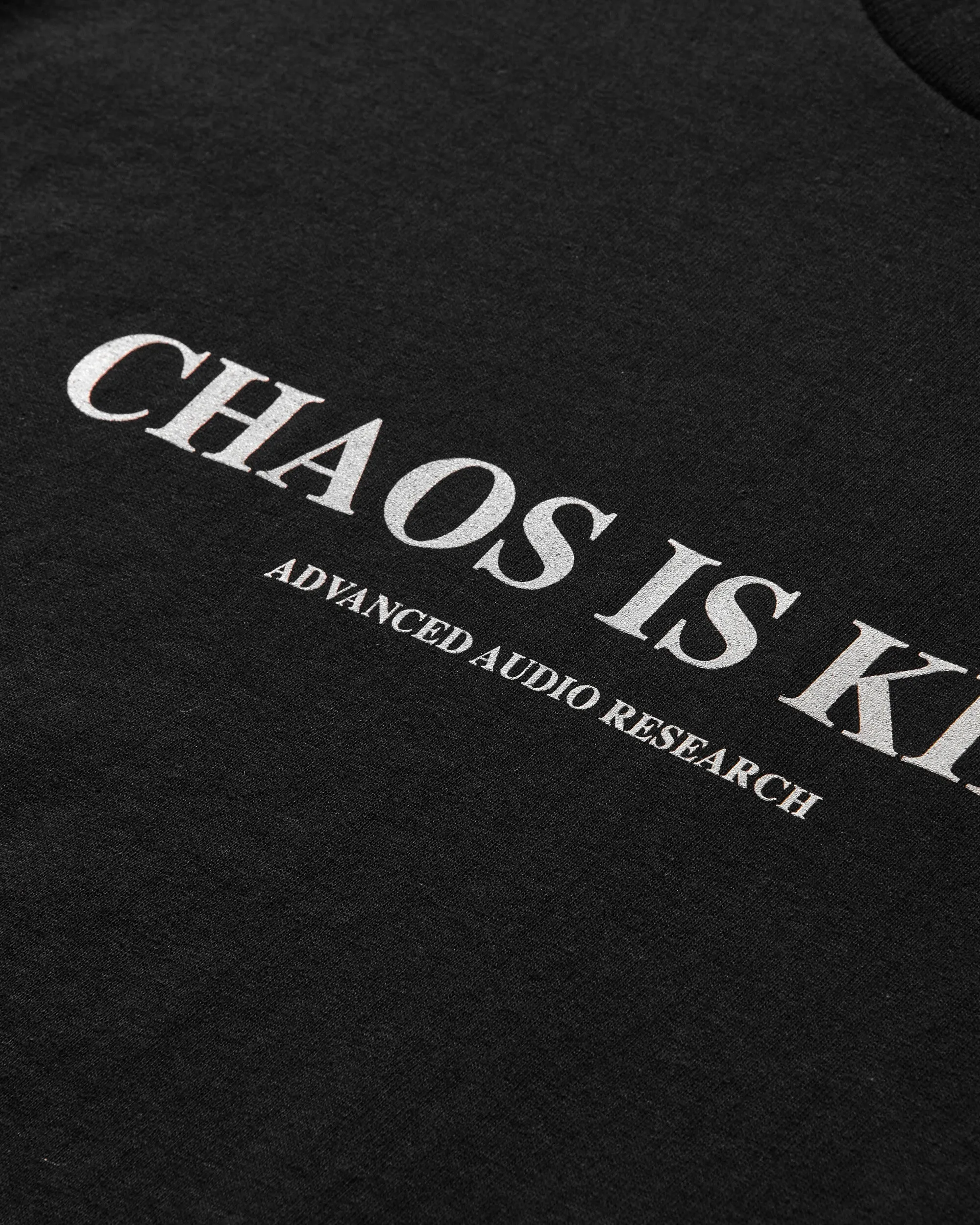 Chaos ist König T-Shirt Schwarz