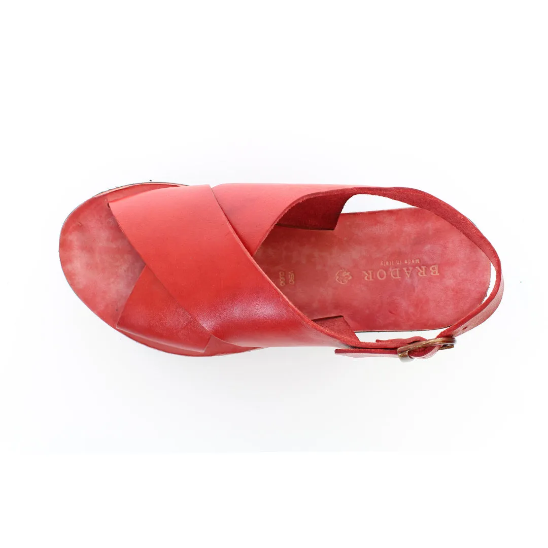 CILE ROTE SANDALEN