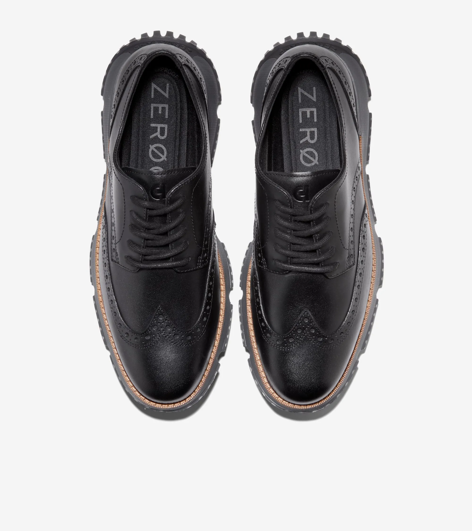 Cole Haan 4.ZEROGRAND Wingtip Winter Oxfords