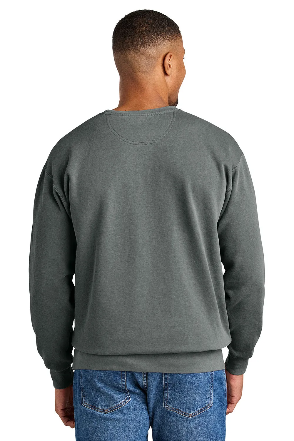 Comfort Colors Herren Pullover mit Rundhalsausschnitt - Grau
