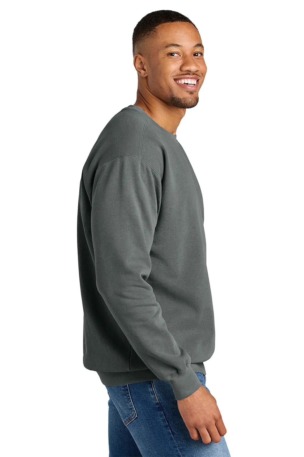 Comfort Colors Herren Pullover mit Rundhalsausschnitt - Grau