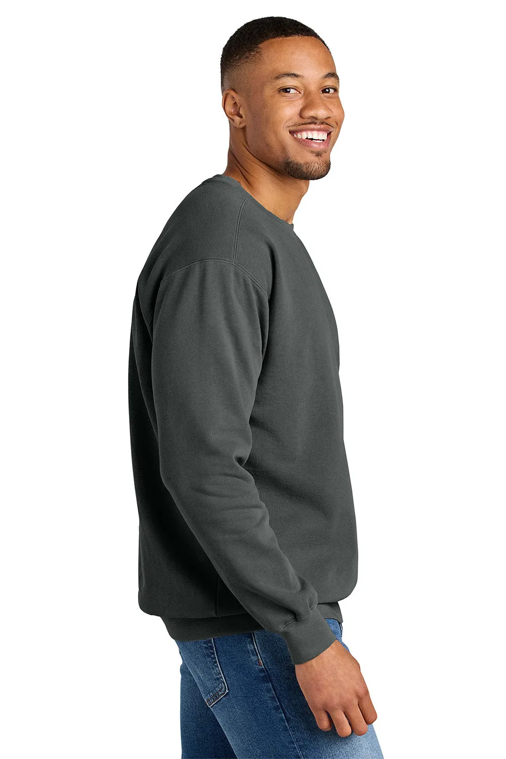 Comfort Colors Herren Rundhalspullover - Pfeffergrau