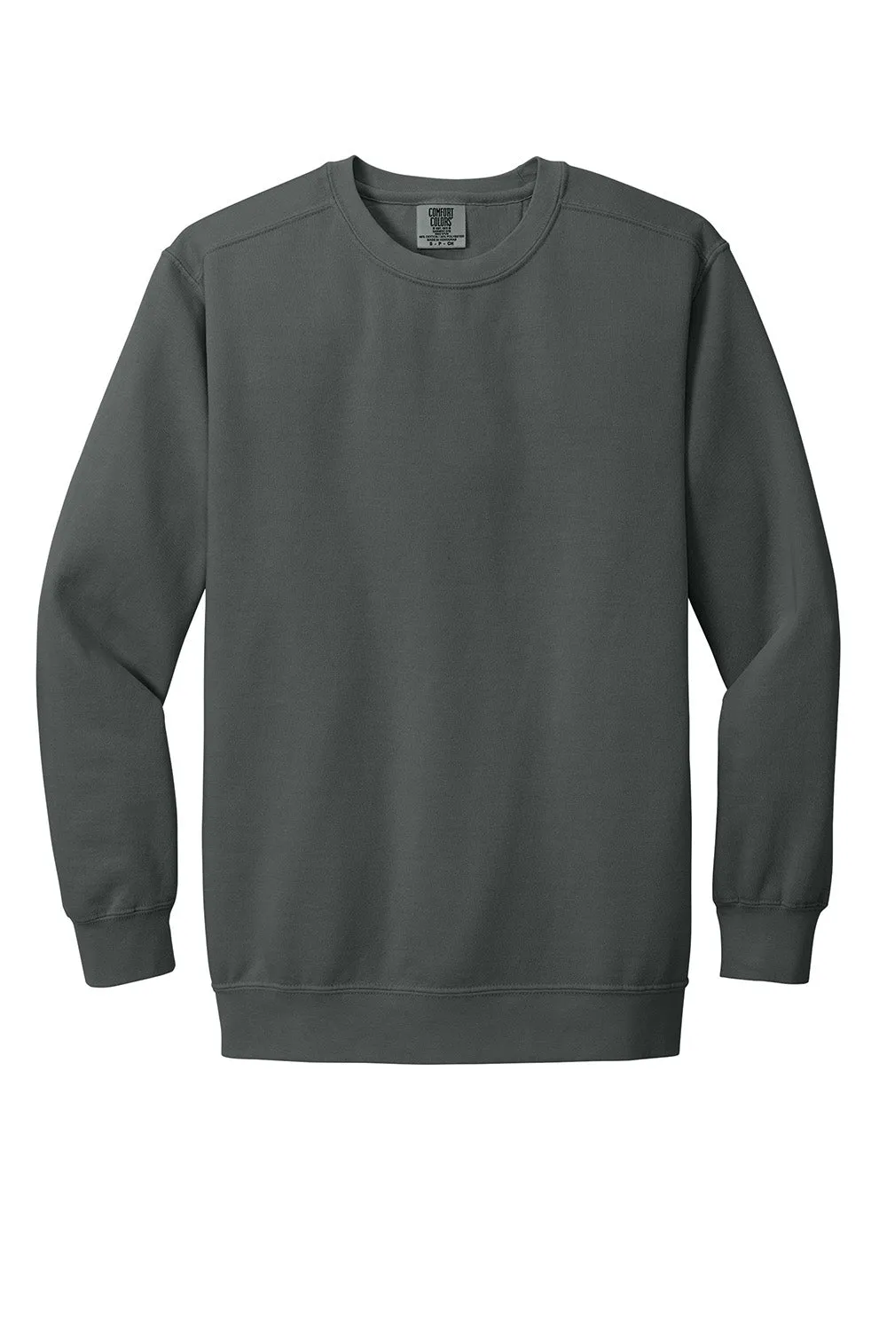 Comfort Colors Herren Rundhalspullover - Pfeffergrau