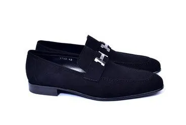 Corrente Wildleder-Loafer Schwarz