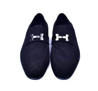Corrente Wildleder-Loafer Schwarz
