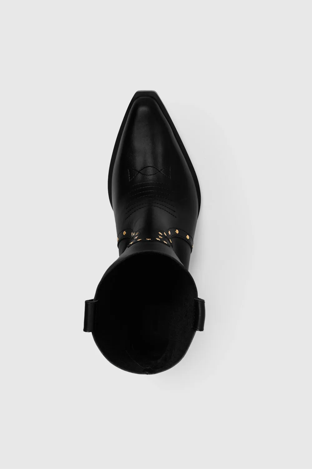 Cowboy-Stiefelette mit Nieten