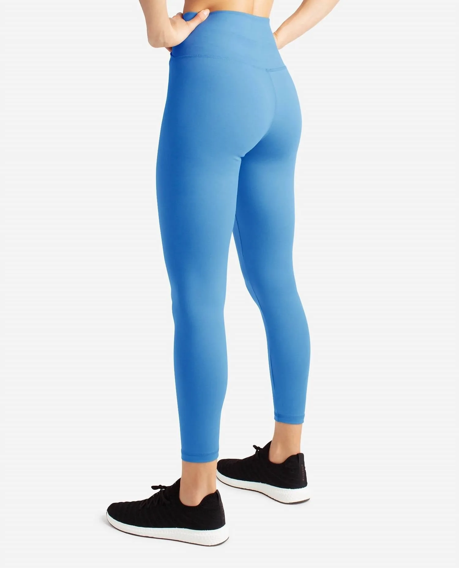 Crossover-Taille 7/8-Leggings in Marina