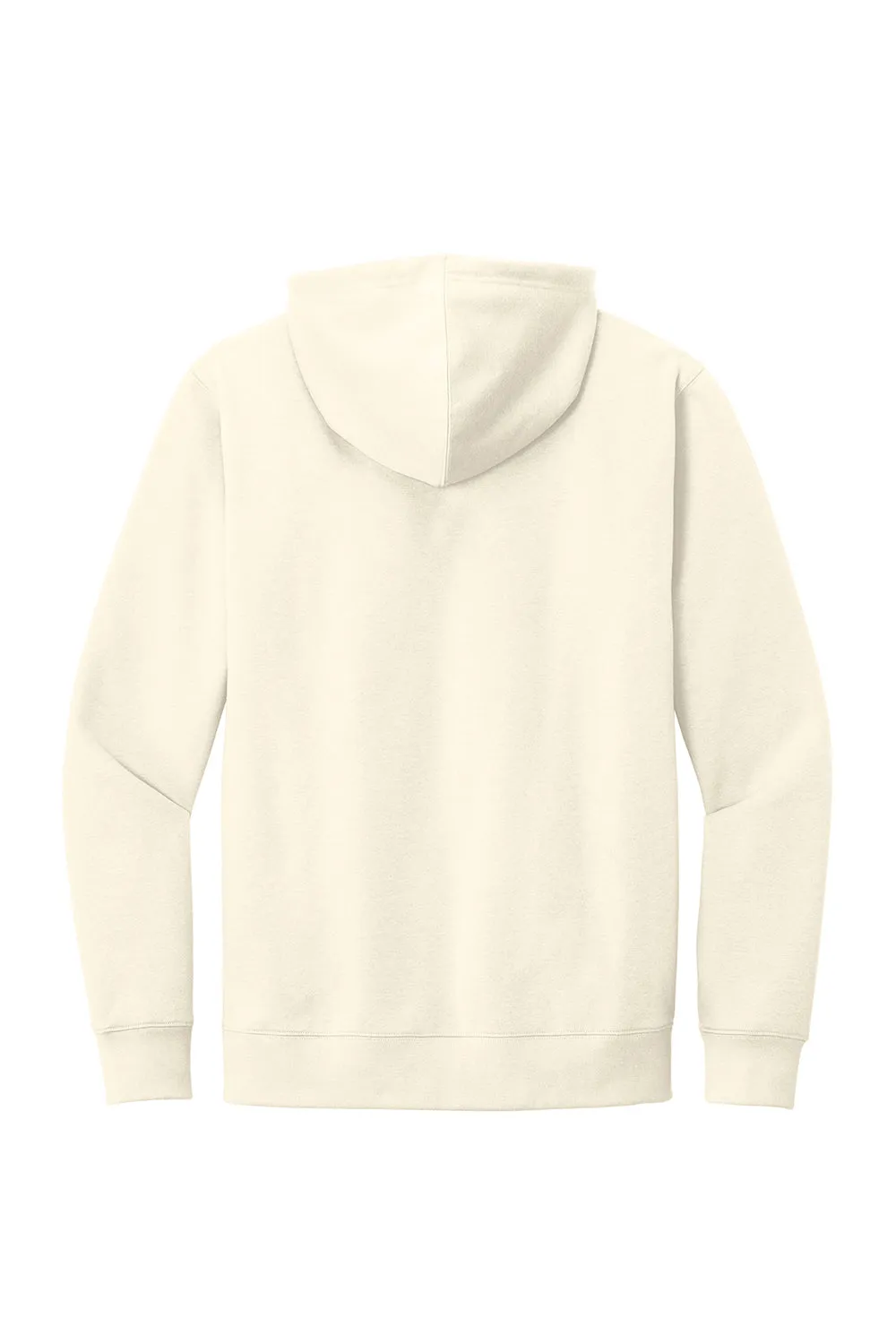 District Herren Sehr Wichtiger Fleece Kapuzenpullover Hoodie mit Kangaroo-Tasche - Gardenia
