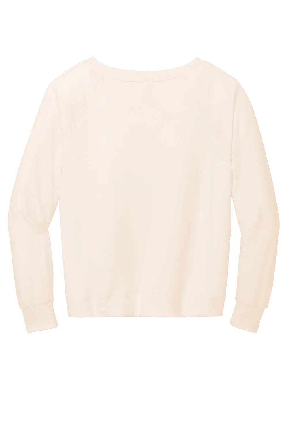 District Damen French Terry Crewneck Sweatshirt - Gardenie