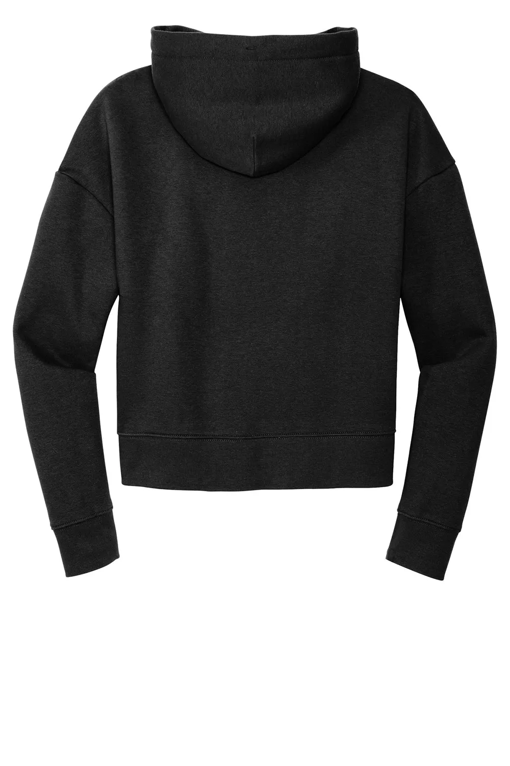 District Damen V.I.T. Fleece Kapuzenpullover Hoodie - Schwarz