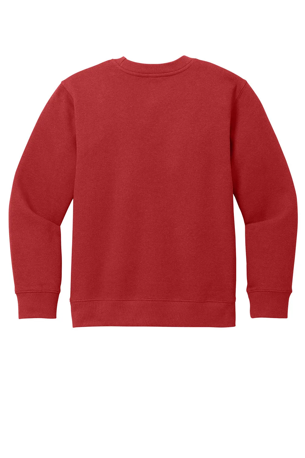 District Youth V.I.T. Fleece Crewneck Sweatshirt - Klassisches Rot
