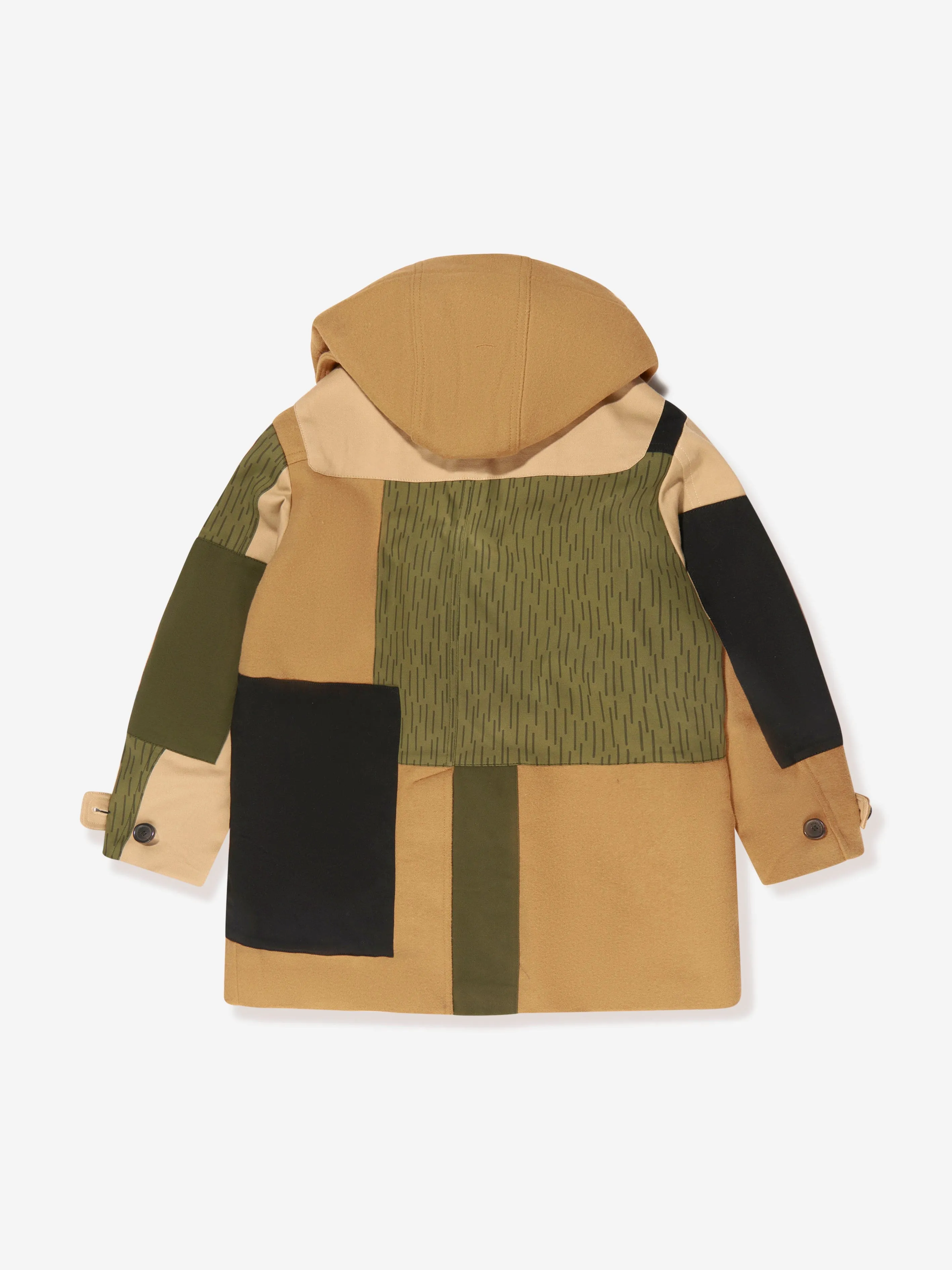 Dsquared2 Jungen Patch Kapuzen-Dufflecoat