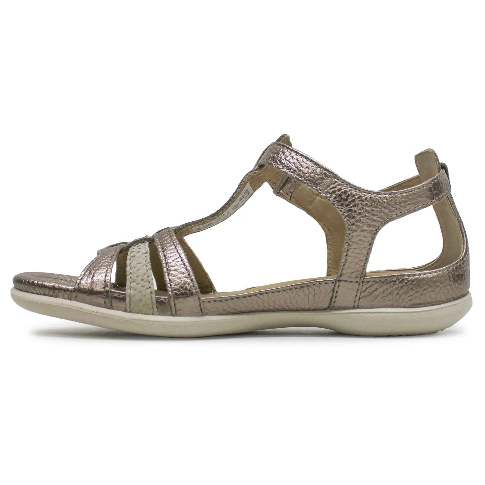 Ecco Flash Leder Damen Sandalen mit Knöchelriemen Ecco Schuhe