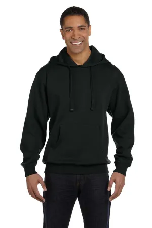 Econscious Herren Kapuzenpullover Hoodie mit Kangaroo-Tasche - Schwarz