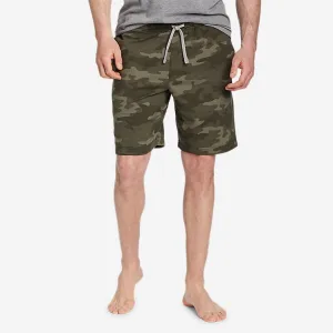 Eddie Bauer Herren Camp Fleece Bedruckte Shorts - Camo Eddie Bauer
