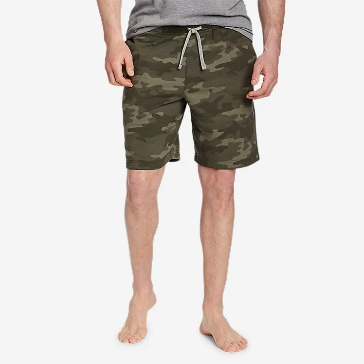Eddie Bauer Herren Camp Fleece Bedruckte Shorts - Camo Eddie Bauer