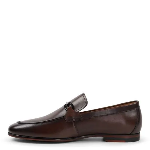 Ethan Brown Kalbsleder-Loafer