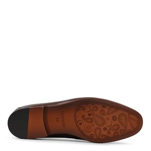 Ethan Brown Kalbsleder-Loafer