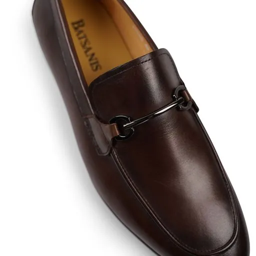 Ethan Brown Kalbsleder-Loafer