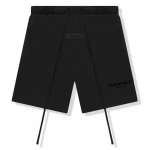 Fear Of God Essentials Schwarze Shorts (SS22) Fear of God Essentials Kleidung