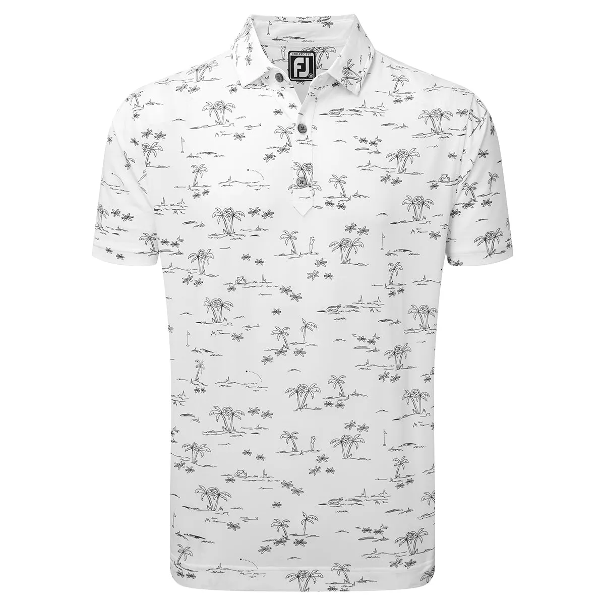 FootJoy Tropic Lisle Golf Polo-Shirt 88788
