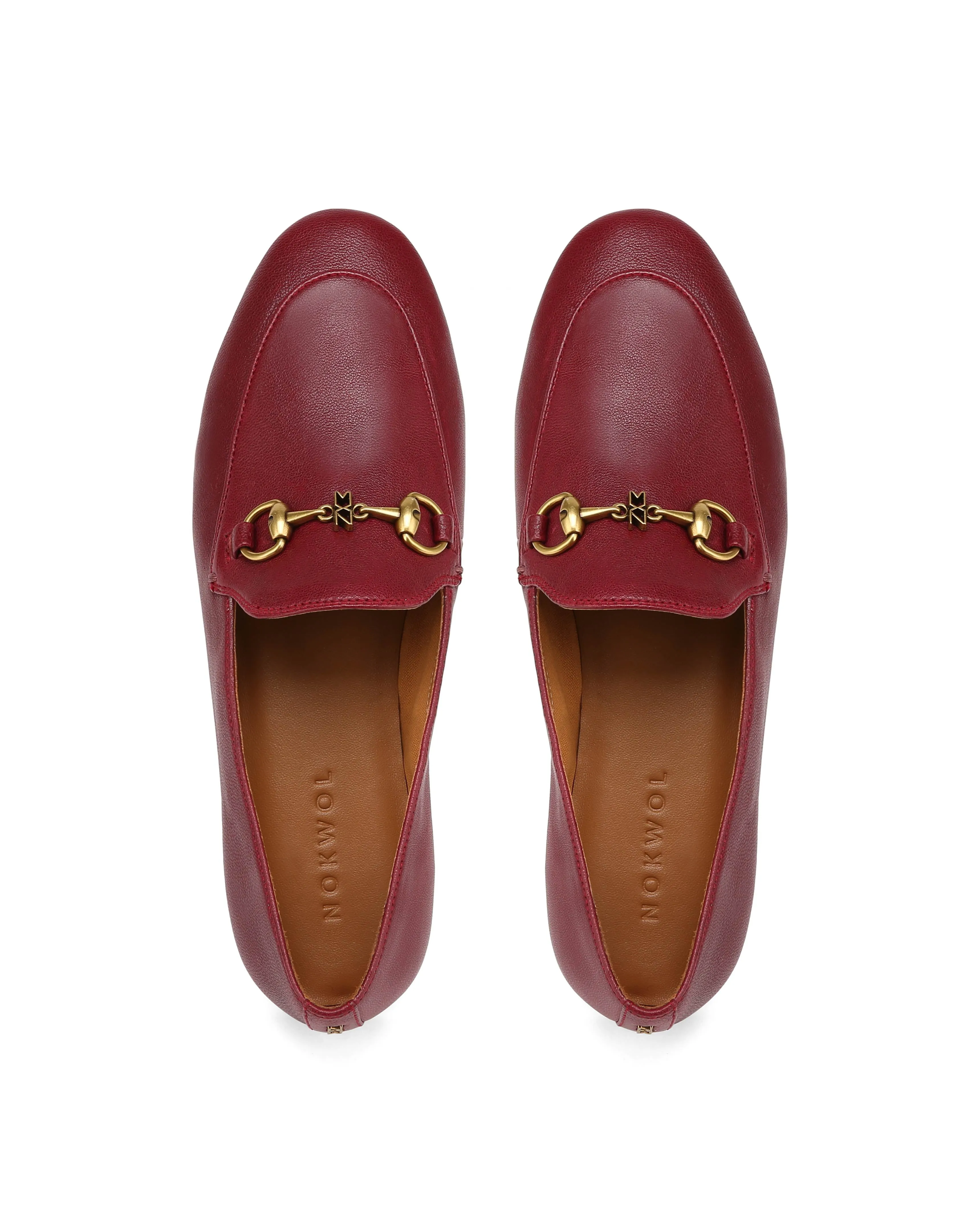 Gale Burgunder Leder