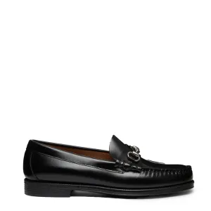 G.H Bass Easy Weejun Lincoln Moc Leder in Schwarz